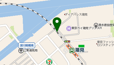 あけぼの薬局 潮見店の地図画像