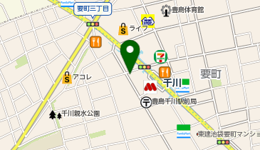 みよの台薬局 千川店の地図画像