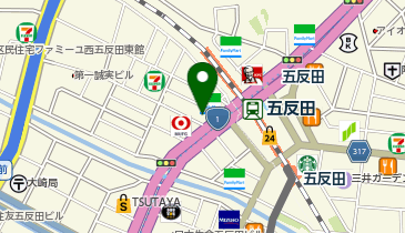 げんき薬局 五反田店の地図画像