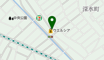 ウエルシア薬局行田棚田店の地図画像