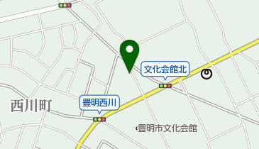 いながき調剤薬局西川店の地図画像