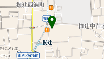 薬局ダックス山科椥辻店の地図画像