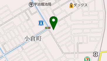 薬局ダックス 宇治小倉店の地図画像
