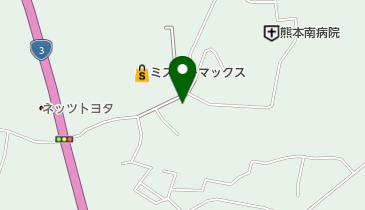 熊本南前薬局の地図画像
