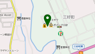 ウエルシア薬局三島三好店の地図画像