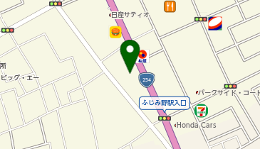 ウエルシア薬局ふじみ野亀久保店(川越街道沿い)の地図画像