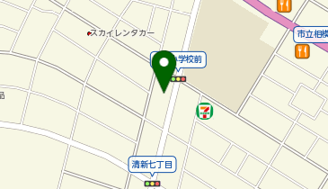 ウエルシア薬局相模原清新6丁目店(Dテニススクール相模原様の1階)の地図画像