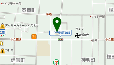 薬局ダックス上京智恵光院店の地図画像