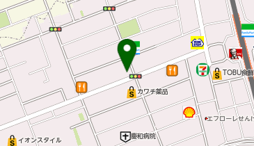 みよの台薬局 千間台店の地図画像