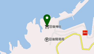 田後神社の地図画像