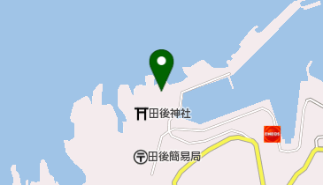 田後港神社の地図画像