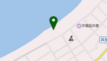 浜崎海岸の地図画像