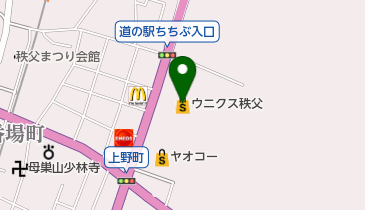 UNICUS CHICHIBU(ウニクス秩父)の地図画像