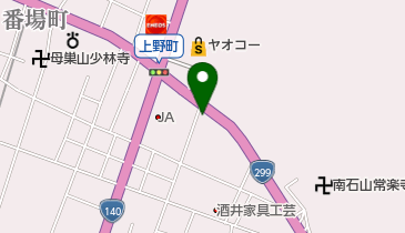 モンマートいのうえの地図画像