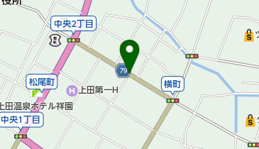 海野町商店街の地図画像