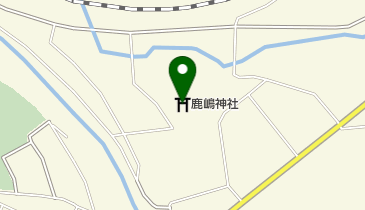 白河鹿嶋神社の地図画像