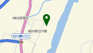 白川クリーンセンターの地図画像