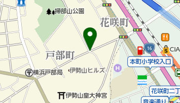 紅葉坂の地図画像