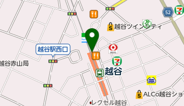 越谷駅前 越谷市 待ち合わせスポット 343 0816 の地図 アクセス 地点情報 Navitime