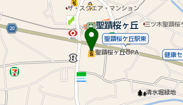 聖蹟桜ヶ丘OPA(オーパ)の地図画像