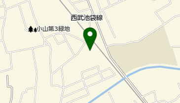 小山台遺跡公園の地図画像