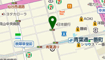 芭蕉の辻の地図画像