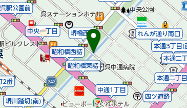 堺橋の地図画像