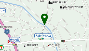 御所ケ谷橋の地図画像
