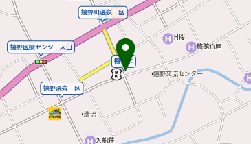 嬉野温泉 湯宿広場の地図画像