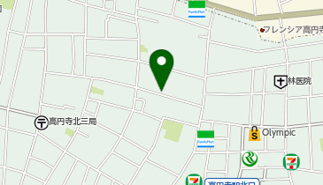 小杉湯の地図画像