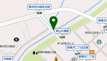鳥山大橋の地図画像