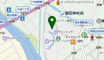 ウルトラマンワールドM78 キャナルシティ博多店の地図画像