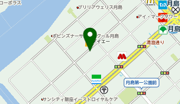 もん吉 新店の地図画像