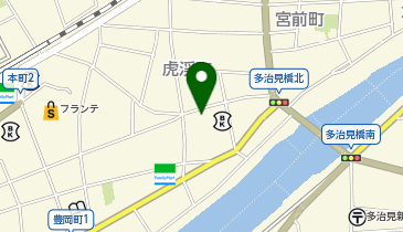 おりべかっぱ広場の地図画像