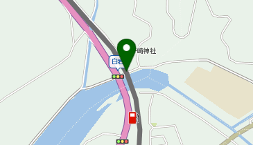 白岩踏切の地図画像