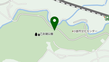 乙女湖公園の地図画像