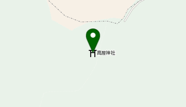 高屋神社の地図画像