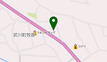 セブンイレブン 北杜武川店の地図画像