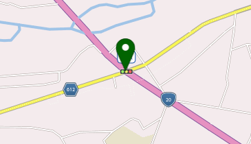 牧原交差点の地図画像