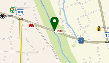 千松橋の地図画像