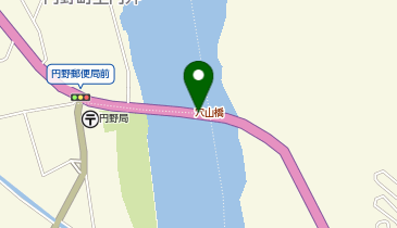 穴山橋の地図画像