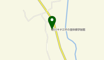 釣りキチ三平の里体験学習館の地図画像