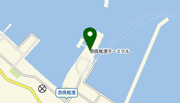 奈良尾港ターミナルの地図画像