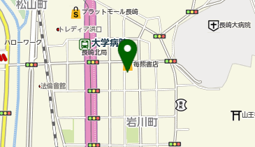 五島うどん しまやの地図画像