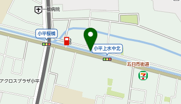 玉上川水の地図画像