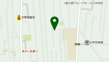 小平熊野宮の地図画像