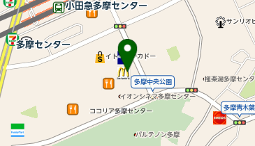 タイトーステーション 多摩センター店の地図画像