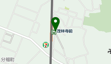 茂林寺前駅前の地図画像