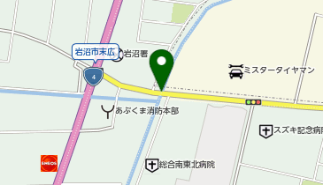 三軒橋の地図画像