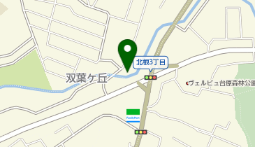 双葉ヶ丘歩道橋の地図画像